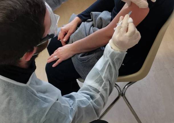 Vaccinazioni anti-Covid alla Casa Famiglia di Busto Garolfo