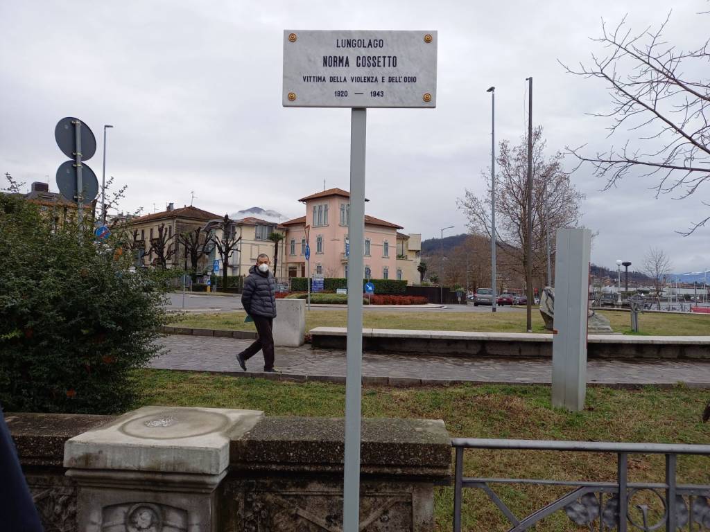 Il lungolago di Luino dedicato a Norma Cossetto