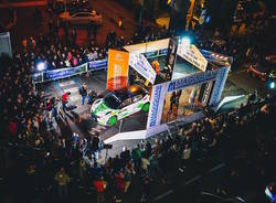 rally dei laghi palco