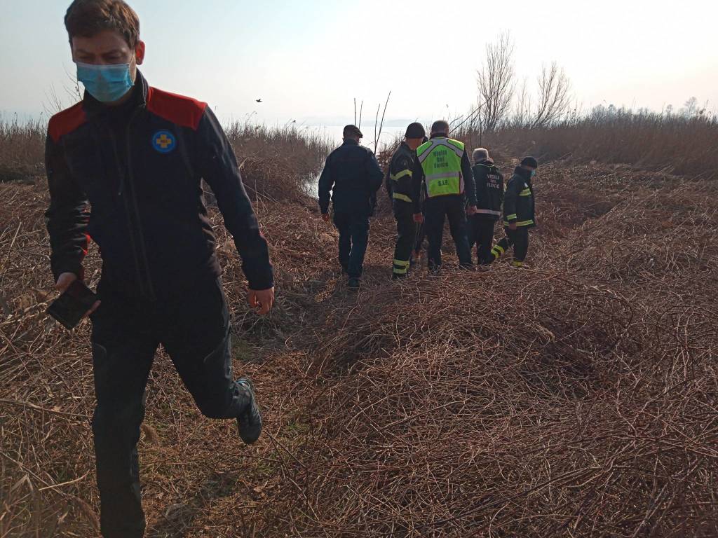 Ricerche donna scomparsa lungo la pista ciclabile