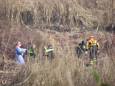 Ricerche donna scomparsa lungo la pista ciclabile