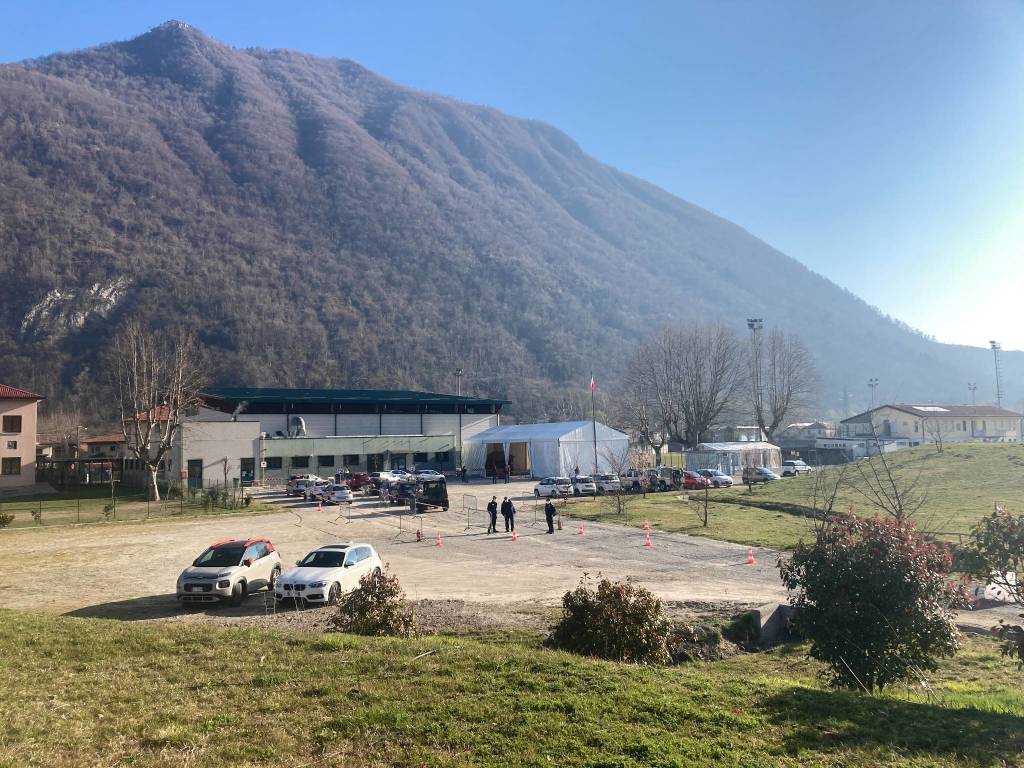 Apre il centro tamponi di Laveno Mombello