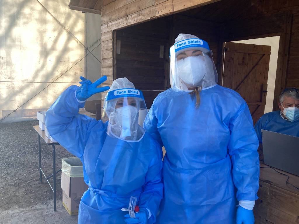 Apre il centro tamponi di Laveno Mombello 