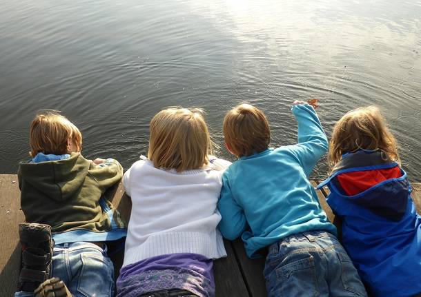 bambini lago weekend