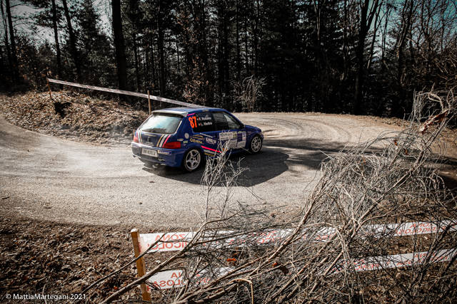Rally dei Laghi 2021 - Il passaggio delle classi minori sul \"Sette Termini\"