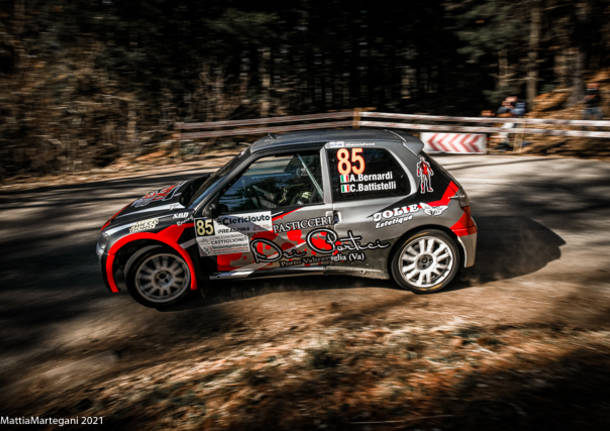 Rally dei Laghi 2021 - Il passaggio delle classi minori sul \"Sette Termini\"