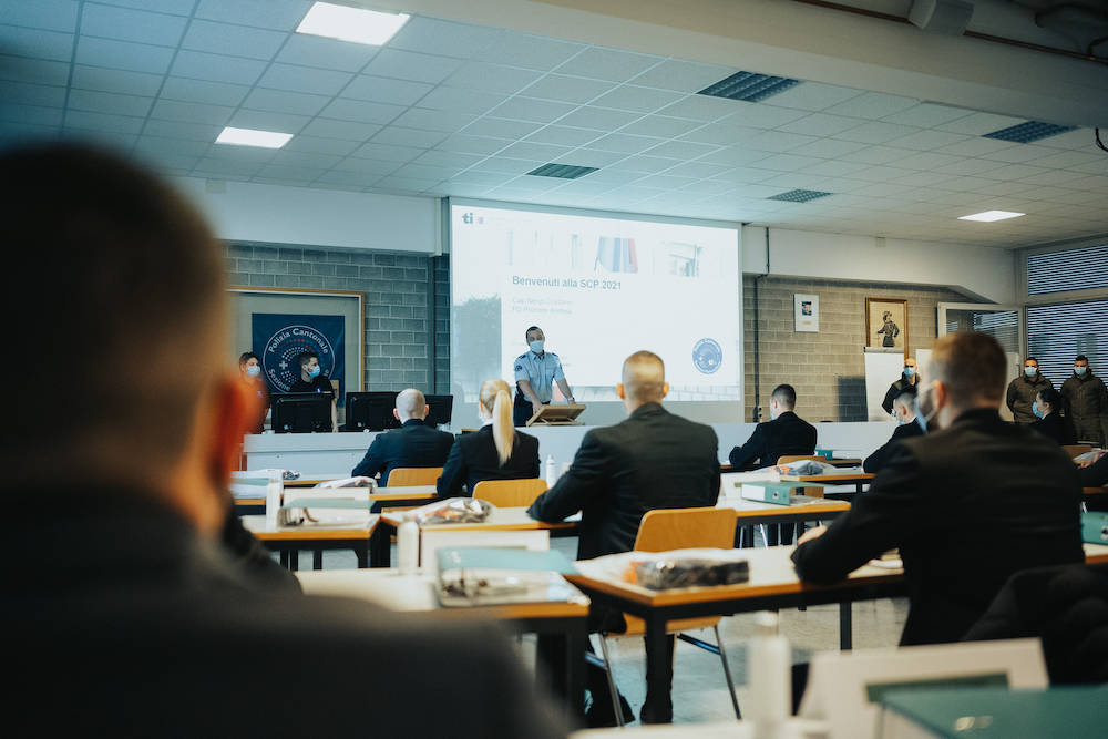 Corso della polizia del Canton Ticino