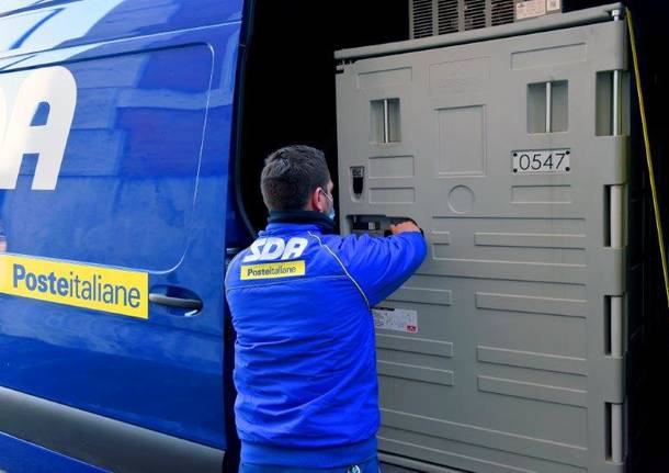 consegna vaccini astrazeneca poste italiane varese