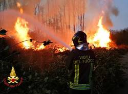 Incendio ad Angera