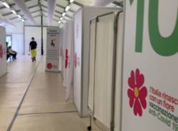 Il centro vaccinale di Rancio a due settimane dall\'apertura