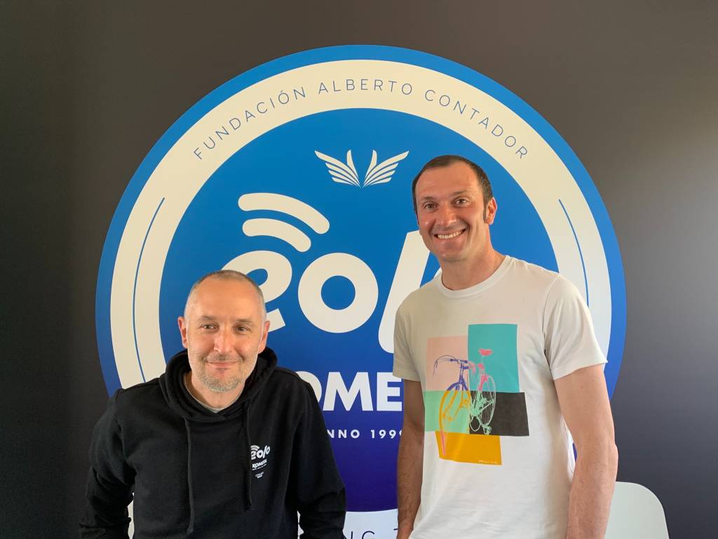 Casa Eolo Kometa ciclismo Besozzo Ivan basso 