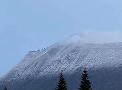 Neve di aprile 2021 (oggi nel Varesotto)