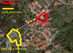 parcheggi frazione Antoliva Verbania