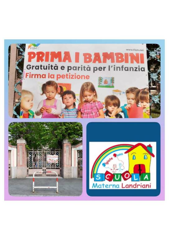 Prima i bambini: gli asili vogliono essere gratuiti