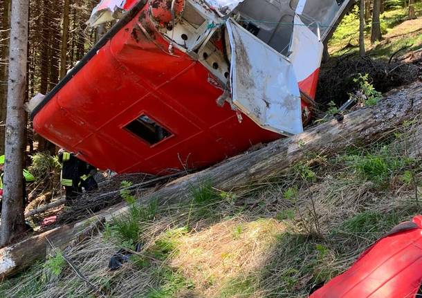 L’incidente alla funivia di Stresa