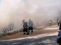 incendio canottieri ispra