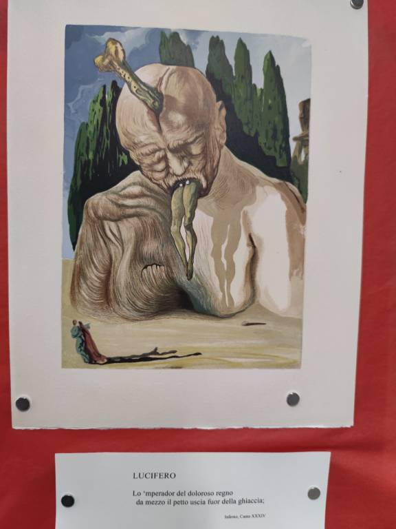 Il Dante di Dalì al Kapannone di Angera