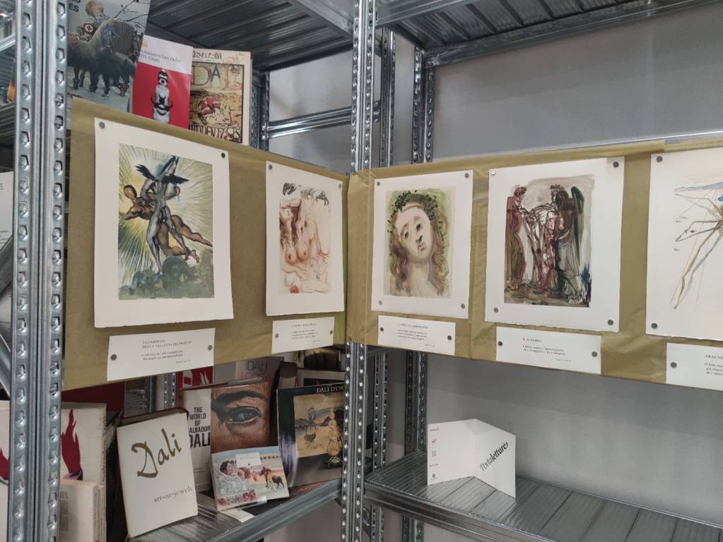 Il Dante di Dalì al Kapannone di Angera