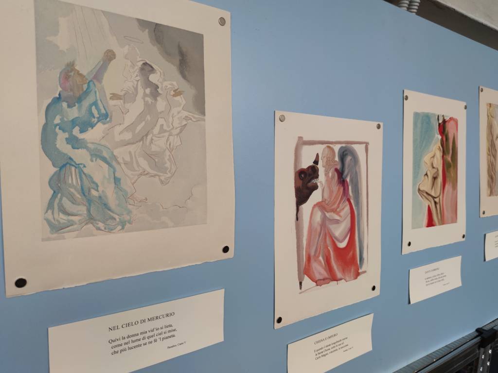 Il Dante di Dalì al Kapannone di Angera