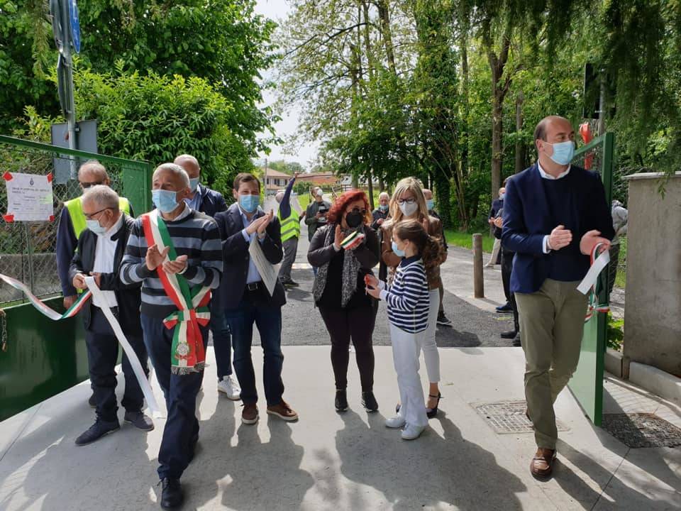 inaugurazione piattaforma ecologica mercallo
