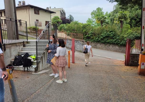 A Luino il giorno della maturità