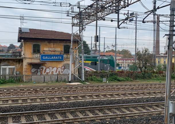 Gallarate treno merci treni ferrovia