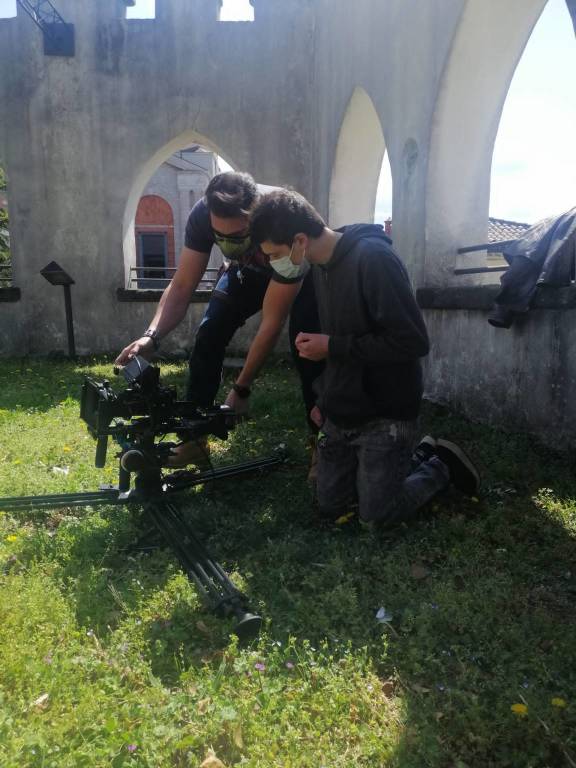 Gli studenti del Liceo Vittorio Sereni di Luino e Laveno e dell'Agenzia Formativa 