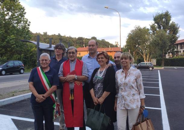 Inaugurato il nuovo parcheggio di Lisanza a Sesto Calende