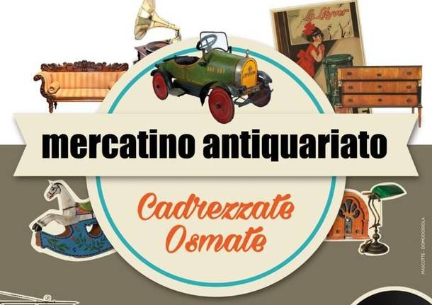 mercatino antiquariato cadrezzate con osmate