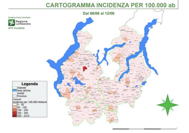 rilevazioni 17 giugno