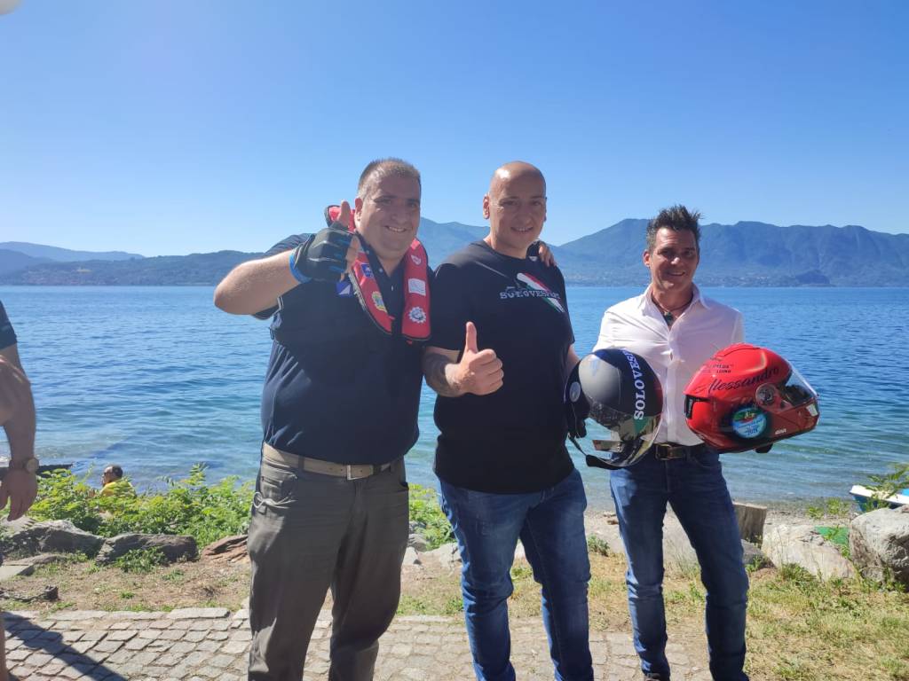 traversata lago maggiore vespa alessandro pozzi 