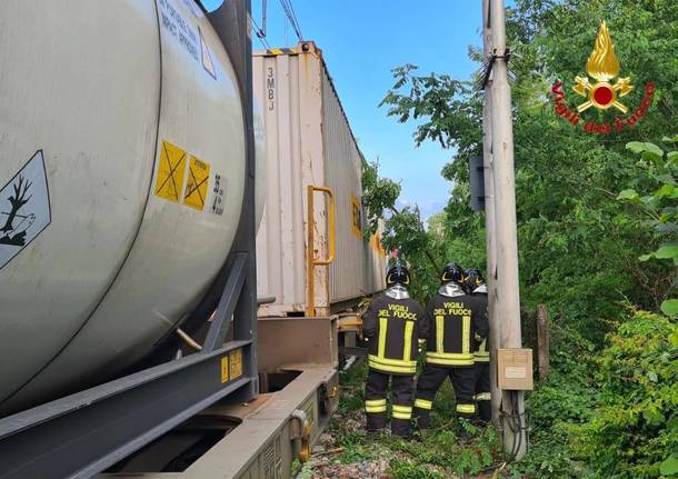 treno merci sesto calende albero