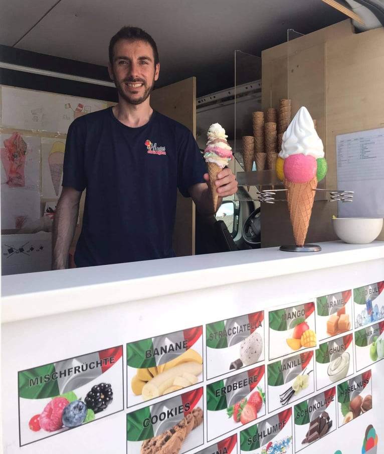 Paolo, il gelataio di Laveno che ha conquistato l\'Austria