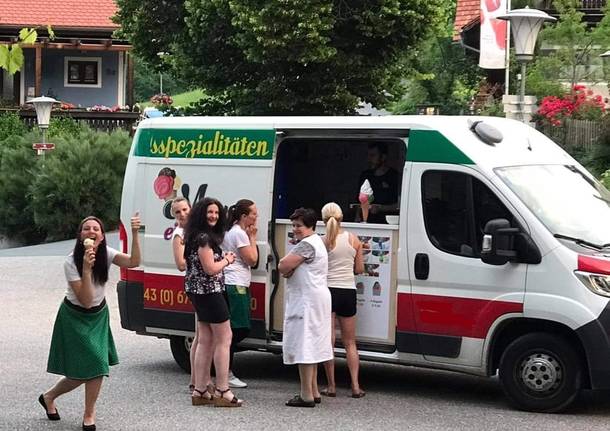 Paolo, il gelataio di Laveno che ha conquistato l’Austria