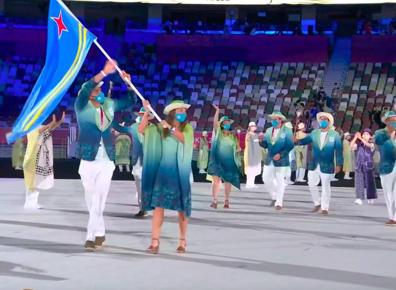 La cerimonia di apertura di Tokyo 2020