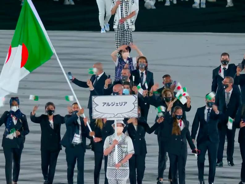 La cerimonia di apertura di Tokyo 2020
