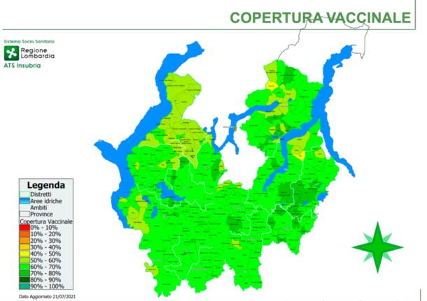 dati terza settimana luglio