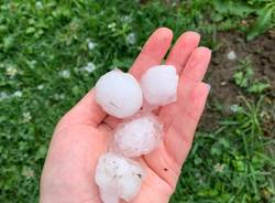 Grandinata sull'Alto Varesotto, le foto dei lettori