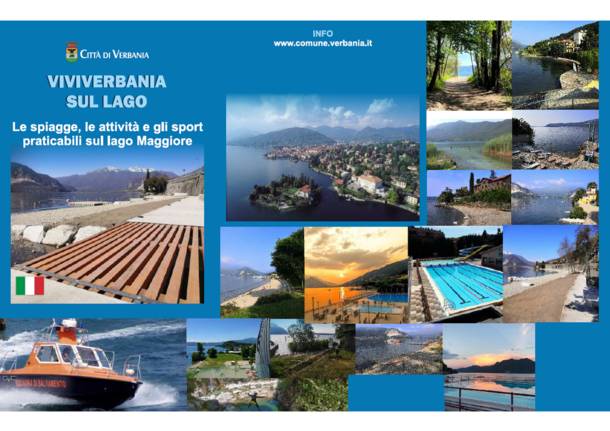 guida spiagge verbania