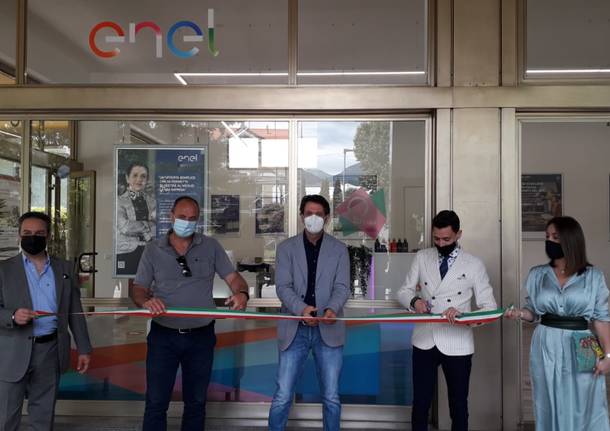 inaugurazione spazio enel verbania