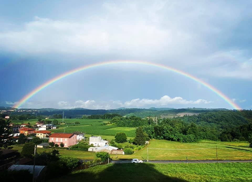 L'arcobaleno di domenica 4 luglio