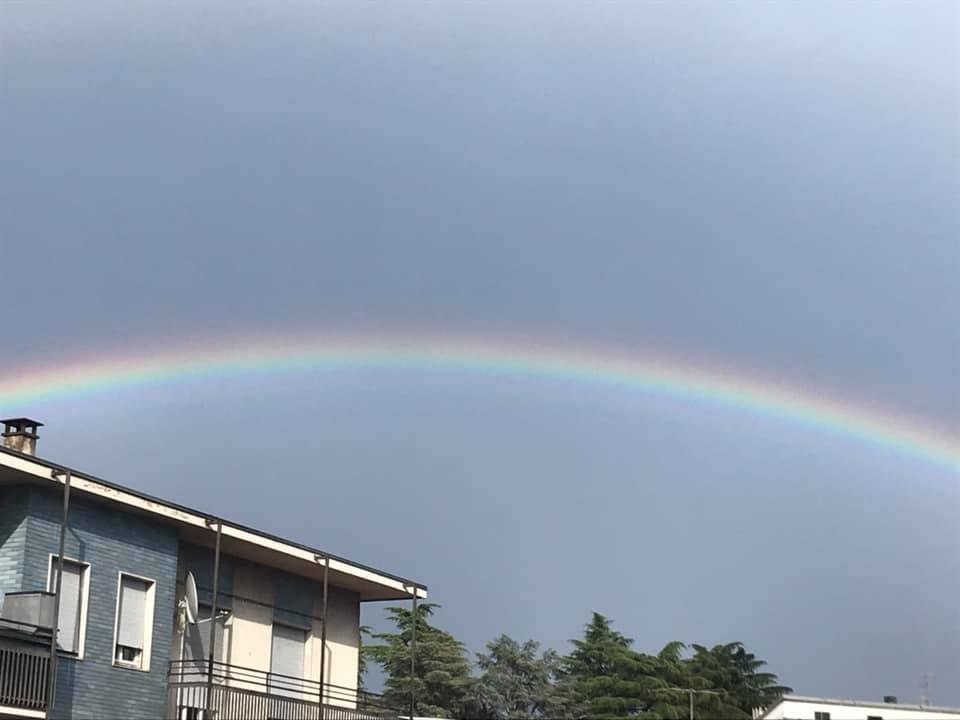 L'arcobaleno di domenica 4 luglio