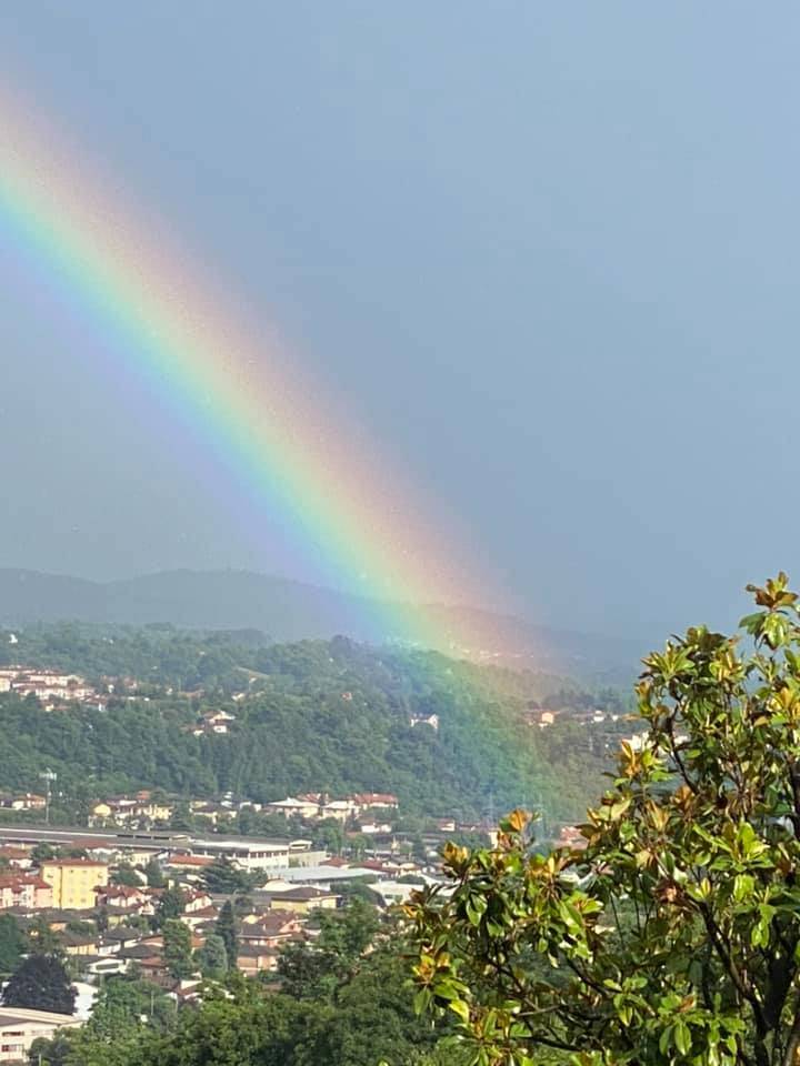 L'arcobaleno di domenica 4 luglio
