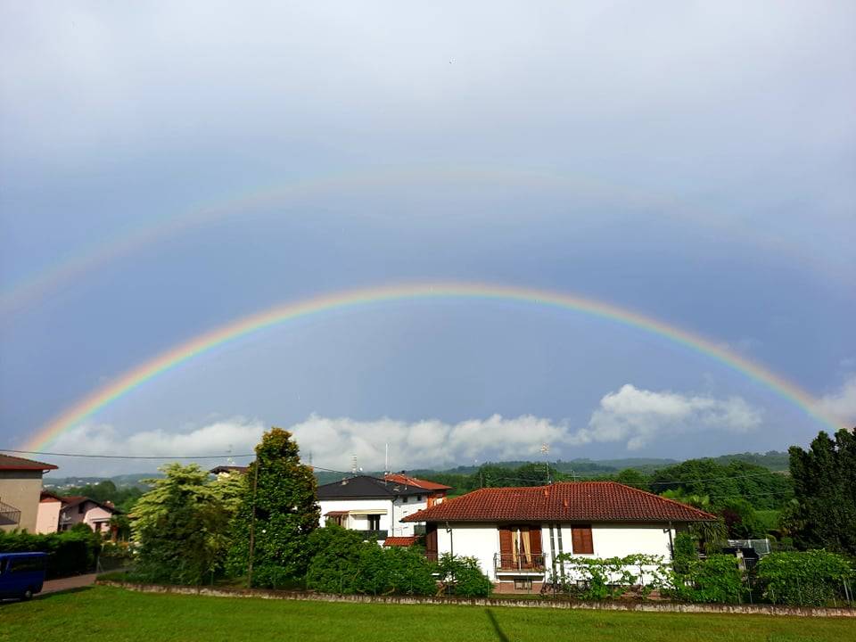 L'arcobaleno di domenica 4 luglio