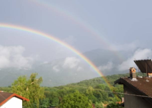 L’arcobaleno di domenica 4 luglio