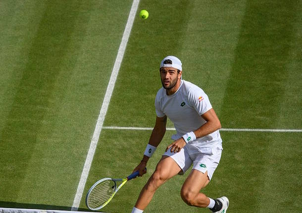 matteo berrettini wimbledon (foto AELTC - Nackstrand)