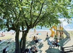 Angera spiaggia noce