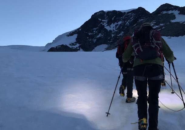 Ascesa alla Capanna Margherita - foto di Emanuela Crivellaro