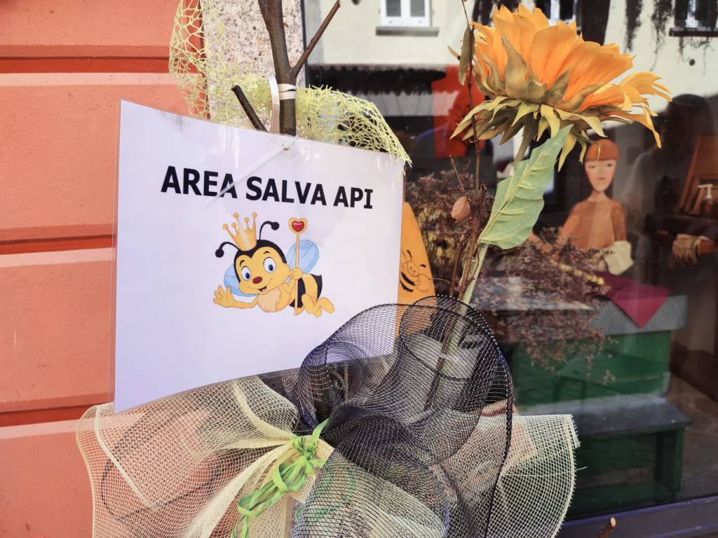 Via Cavallotti a Luino amica delle api