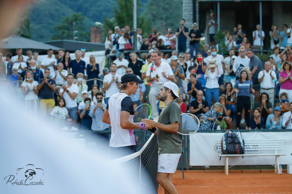 Il francese Martineau vince la 1a Lesa Cup di tennis